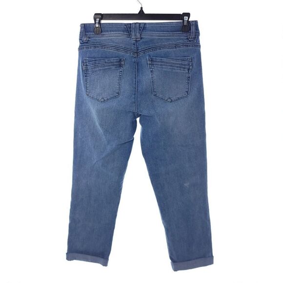 Democracy Womens Size 6 "Ab" Technology Cuffed Cropped Jeans - Picture 8 of 13